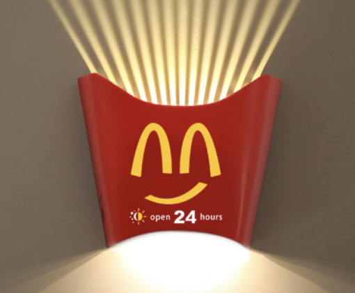 Rechargeable Fries Bedroom Sleeping Lights